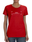 Oso, Spanish Meaning T-shirt -SmartPrintsInk Designs