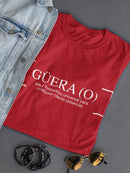 Guero, Spanish Meaning T-shirt -SmartPrintsInk Designs