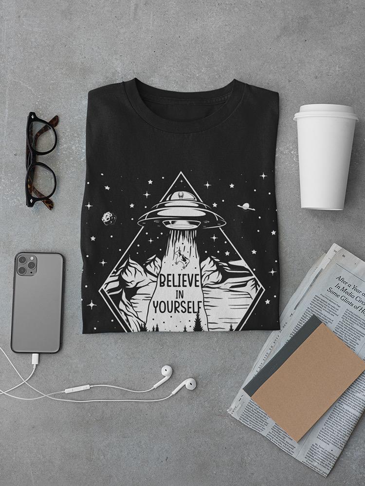 Believe In Yourself Quote T-shirt -SmartPrintsInk Designs