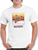 Skating At Sunset T-shirt -SmartPrintsInk Designs