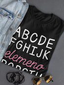 Funny Alphabet Quote T-shirt -SmartPrintsInk Designs