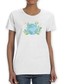 Love Home Planet T-shirt -SmartPrintsInk Designs