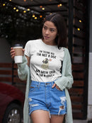 I'm Not A Dog Quote T-shirt -SmartPrintsInk Designs