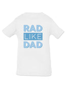 Rad Like Dad T-shirt -SmartPrintsInk Designs