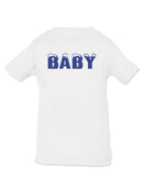 Baby With Snow T-shirt -SmartPrintsInk Designs