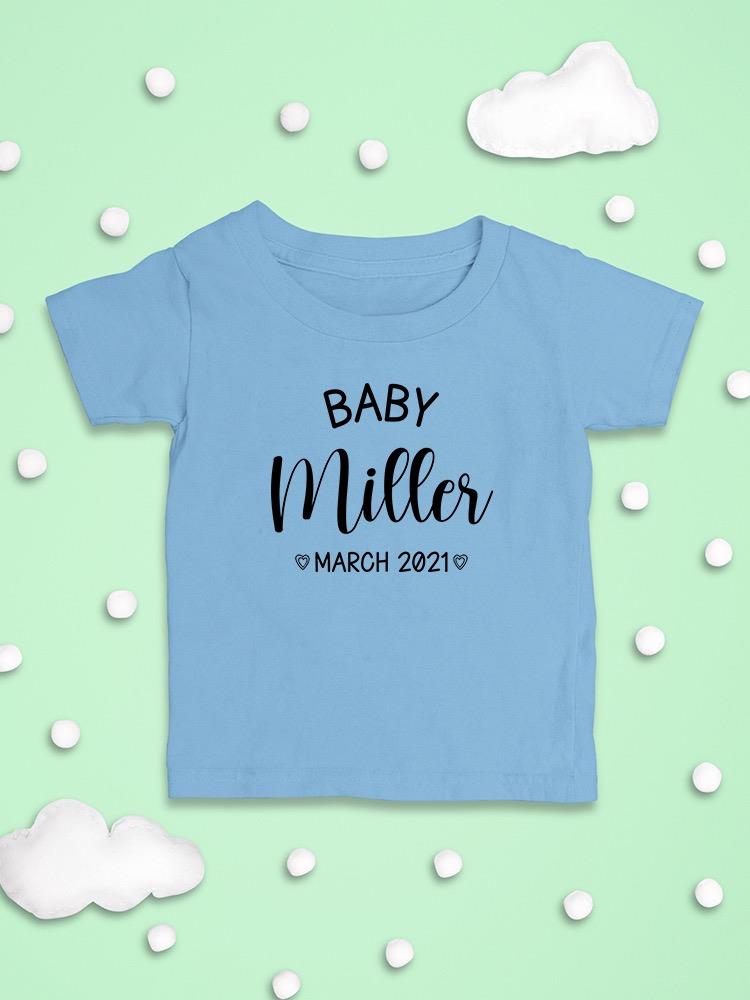 Baby Miller T-shirt -SmartPrintsInk Designs