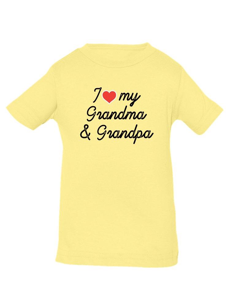 Love My Grandparents T-shirt -SmartPrintsInk Designs