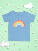 Rainbow Watercolor Style T-shirt -SmartPrintsInk Designs