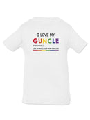 Love My Guncle T-shirt -SmartPrintsInk Designs