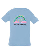 His Plan Is Perfect, Rainbow T-shirt -SmartPrintsInk Designs
