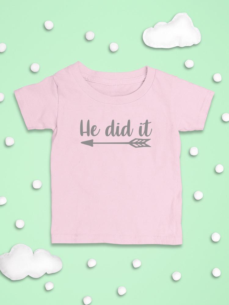 Siblings, She Did It T-shirt -SmartPrintsInk Designs