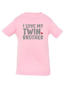 Love My Twin Sister T-shirt -SmartPrintsInk Designs