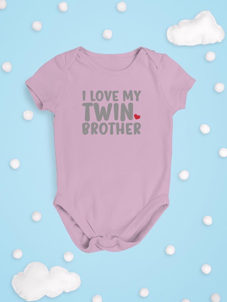 I Love My Twin Sister Bodysuit -SmartPrintsInk Designs
