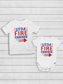 Little Firecracker Bodysuit -SmartPrintsInk Designs