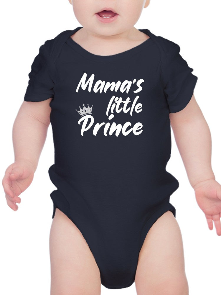 Mama's Prince Bodysuit -SmartPrintsInk Designs