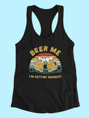 Beer Me Racerback Tank -SmartPrintsInk Designs