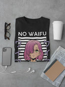 No Waifu, No Laifu T-shirt -SmartPrintsInk Designs