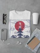 Asian Building T-shirt -SmartPrintsInk Designs