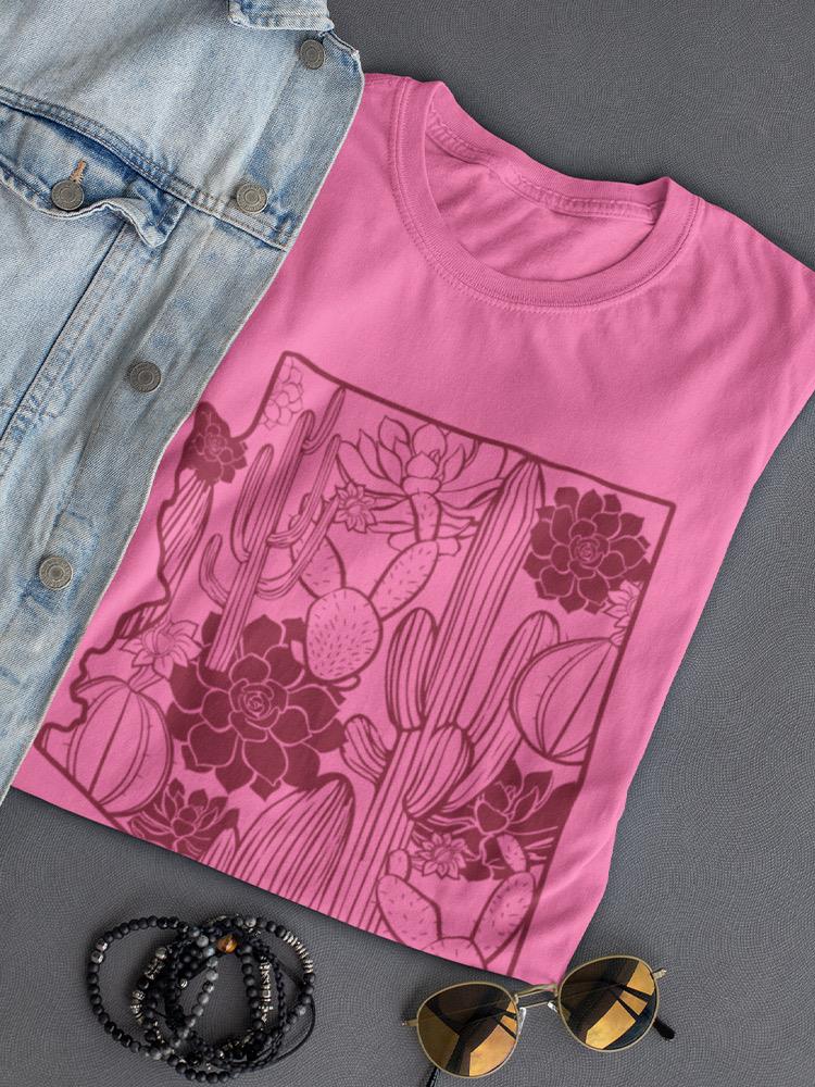 Cactus And Succulents T-shirt -SmartPrintsInk Designs