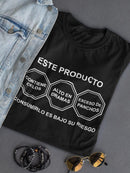 This Product Can Contain T-shirt -SmartPrintsInk Designs