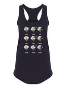 Daisies And Life Racerback Tank -SmartPrintsInk Designs