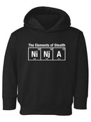 The Elements Of Stealth Hoodie -SmartPrintsInk Designs