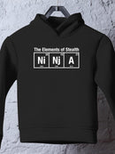 The Elements Of Stealth Hoodie -SmartPrintsInk Designs