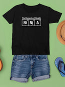 The Elements Of Stealth T-shirt -SmartPrintsInk Designs