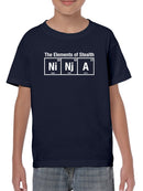 The Elements Of Stealth T-shirt -SmartPrintsInk Designs