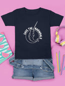 Save The Narwhals T-shirt -SmartPrintsInk Designs