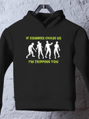 If They Chase Us Hoodie -SmartPrintsInk Designs