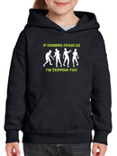 If They Chase Us Hoodie -SmartPrintsInk Designs