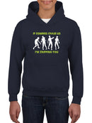 If They Chase Us Hoodie -SmartPrintsInk Designs