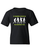 If They Chase Us T-shirt -SmartPrintsInk Designs