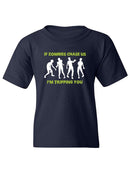 If They Chase Us T-shirt -SmartPrintsInk Designs