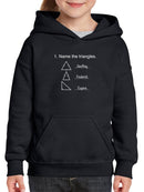 Task: Name The Triangles Hoodie -SmartPrintsInk Designs