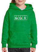 Elements Of Bacon Hoodie -SmartPrintsInk Designs