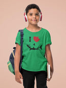 I Love Sharks T-shirt -SmartPrintsInk Designs