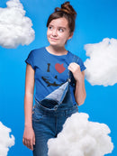 I Love Sharks T-shirt -SmartPrintsInk Designs