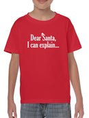 Dear Santa... T-shirt -SmartPrintsInk Designs