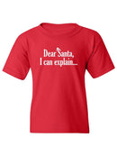 Dear Santa... T-shirt -SmartPrintsInk Designs
