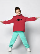 Shark, Brother Lettering Hoodie -SmartPrintsInk Designs