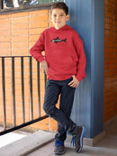 Shark, Brother Lettering Hoodie -SmartPrintsInk Designs