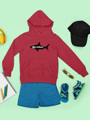 Shark, Brother Lettering Hoodie -SmartPrintsInk Designs