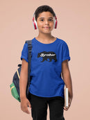 Bear, Brother Lettering T-shirt -SmartPrintsInk Designs