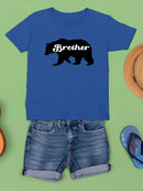 Bear, Brother Lettering T-shirt -SmartPrintsInk Designs