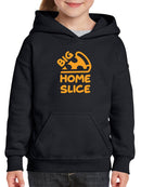 Big Pizza Slice Hoodie -SmartPrintsInk Designs