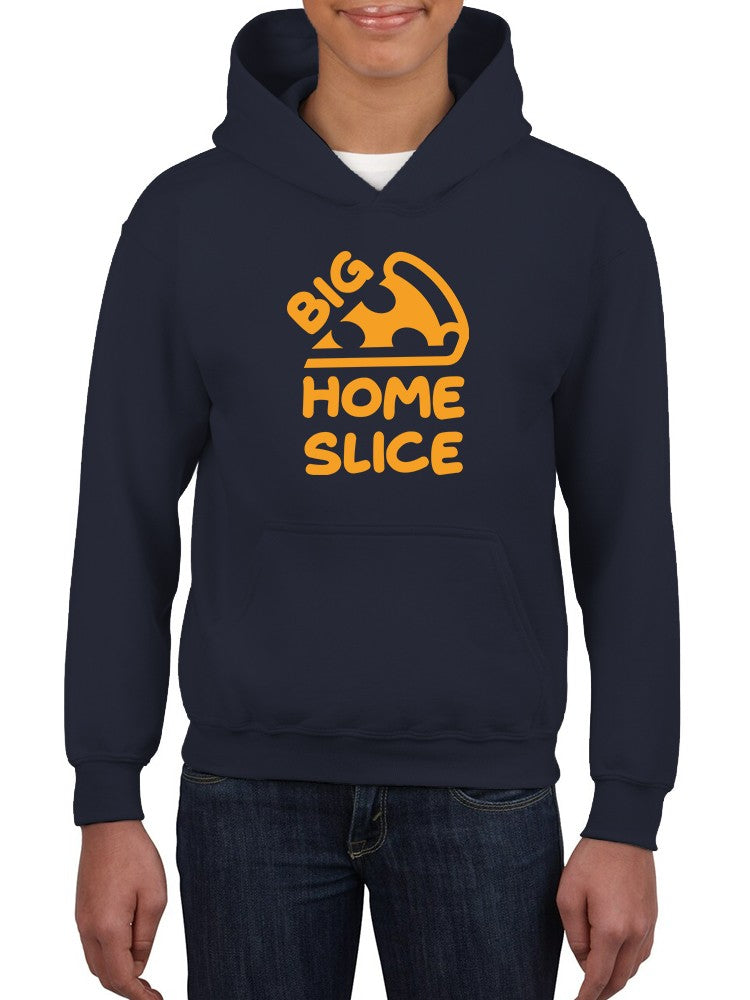 Big Pizza Slice Hoodie -SmartPrintsInk Designs