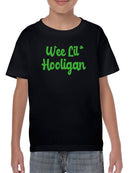 Wee Lil Hooligan T-shirt -SmartPrintsInk Designs
