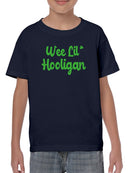 Wee Lil Hooligan T-shirt -SmartPrintsInk Designs